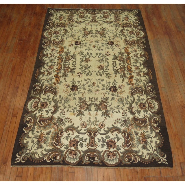 Zabihi Collection Vintage Besserabian Kilim For Sale - Image 18 of 18