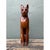 Brown Vintage Carved Wood Cat For Sale - Image 8 of 13