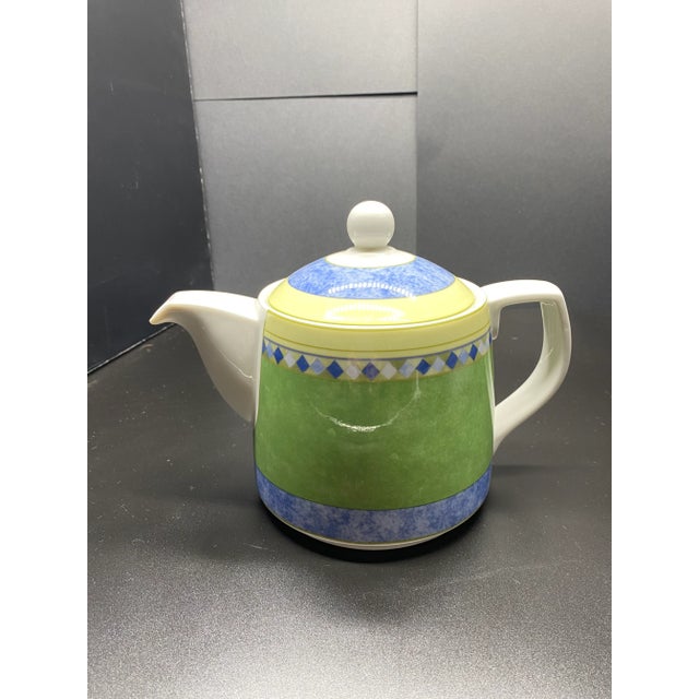Circa 1999 Royal Doulton Carmina Tea Pot For Sale - Image 9 of 9