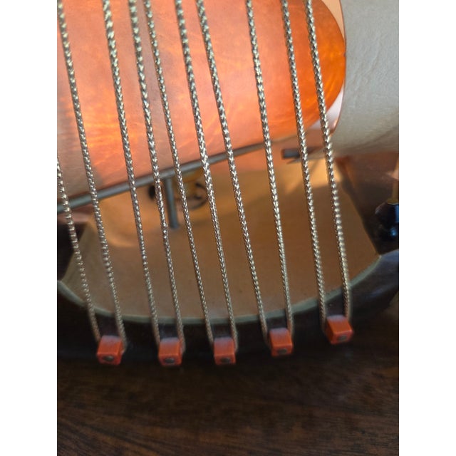 Wood Vintage Ship Model Lamp For Sale - Image 7 of 10