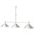 Julia Pendant Lamp in Brass and Aluminium by Marine Breynaert For Sale - Image 6 of 6