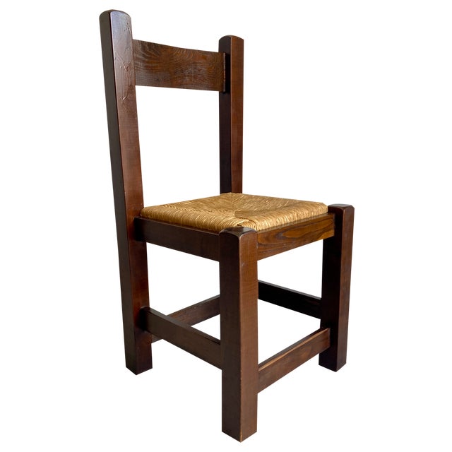 Italian Brutalist Chairs, 1960s, Set of 6 For Sale