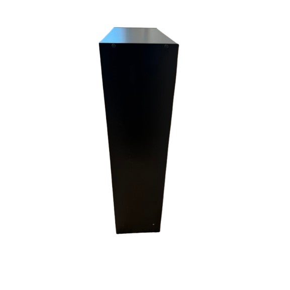 2010s Small Black Bookshelf For Sale - Image 5 of 5