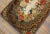 1890s Brown Roses Folk Art Antique American Hooked Rug 1'8" X 3'4" Knotted Wool Carpet For Sale - Image 9 of 10