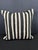 Turkish Hemp Pillow Cushion Natural Beige Black Pillow Cushion Cover 20x20 For Sale - Image 4 of 4