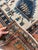 Antique Persian Serapi KING of KINGS DIAMOND Textile in Terracotta Rug 9.8 x 16 For Sale - Image 18 of 18