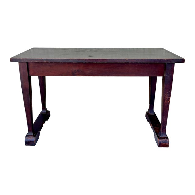 Vintage 20th Century Mahogany Wood Piano Bench With Storage For Sale