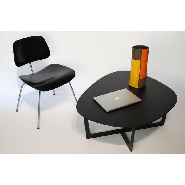 Metal Coffee Cocktail Table by Ernst & Jensen for Erik Jorgensen For Sale - Image 7 of 17