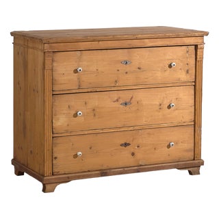 Wood Chest of Drawers, 1920s For Sale