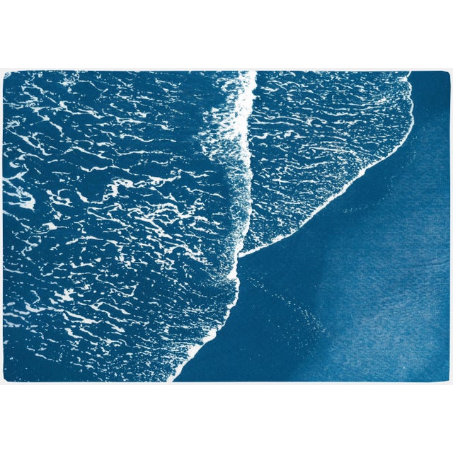 2020 Minimal "Pacific Foamy Shoreline" Seascape by Kind of Cyab For Sale - Image 11 of 11