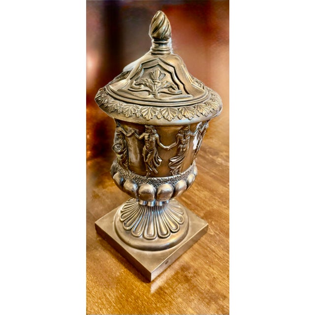 Campana Urn With Classical Figures For Sale - Image 4 of 12