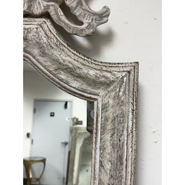 Tara Shaw for Restoration Hardware Maison Grande Louis XIV Floor Mirror For Sale In San Francisco - Image 6 of 12