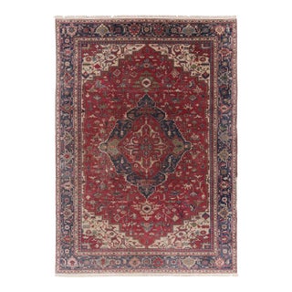 Oversized Vintage Turkish Anatolian Floral Medallion Wool Rug by Rug & Kilim, 1950-1959 For Sale