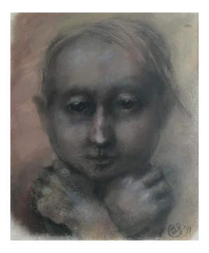 Barbara Dyoniziak-Stuss, Thoughtful, 1991