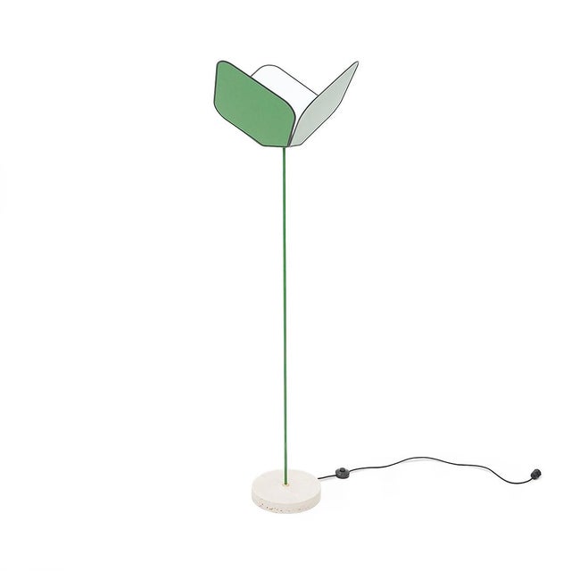 Trifoglio Floor Lamp by Piero De Longhi for Ibis, 1970s For Sale - Image 4 of 17