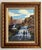 Impressionist Vintage 1960’s Impressionist Rocky Landscape Oil Painting With Waterfall For Sale - Image 3 of 6