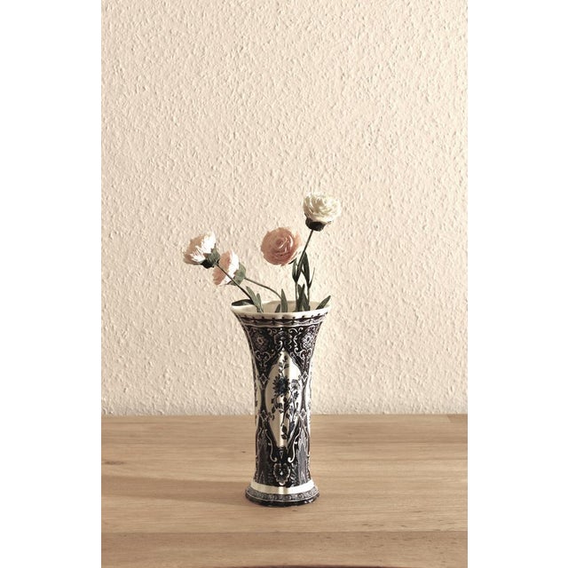 Blue Antique Vases, 1800s, Set of 3 For Sale - Image 8 of 15