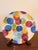 Blue Urbino Plate with 99 Color Dots Decoration by Trude Petri for KPM Berlin, 2006 For Sale - Image 8 of 8