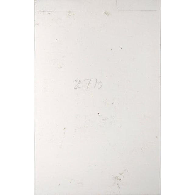 White "No. 2710" Miniature Collage Currency by Michael Pauker For Sale - Image 8 of 8