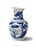 Chinese Set of Two Chinese Blue & White Porcelain Vases. (The Central Vase Is Sold) For Sale - Image 3 of 11