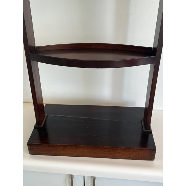 1900s Two Tier Continental Mahogany One Drawer Side Table For Sale - Image 10 of 12