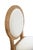 Contemporary Matthew Izzo Home Blythe Rattan Wrapped Cameo Back Side Dining Chair For Sale - Image 3 of 8