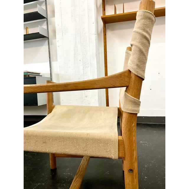 1960s Set of Mid-Century Modern Safari Easy Chairs by Ditte & Adrian Heath for FDB Mobler, 1960s For Sale - Image 5 of 18