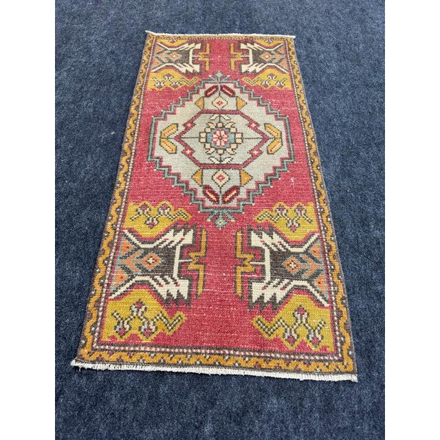 Turkish Yastik Rug 1'7" x 3'3" #24258 Explore a curated collection of hallway runners, wool rugs, and handmade...