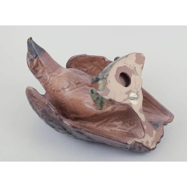Ceramic Ceramic Sculpture of Eagle from Michael Andersen and Sons., 1960s For Sale - Image 7 of 10