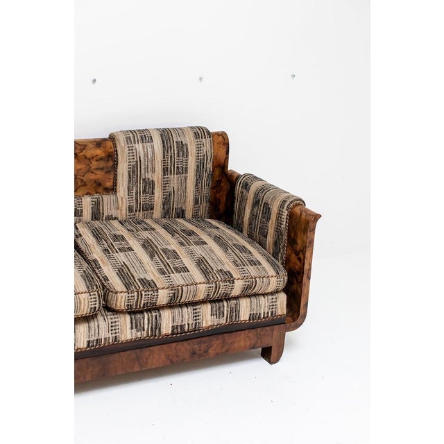 1930s Italian Art Deco Sofa, 1930s For Sale - Image 5 of 12