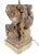 Mid-Century Modern Freeform Root Wood Burl Decorative Table Lamp For Sale - Image 4 of 11