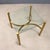 Brass Coffee Table with Glass Top, 1970s For Sale - Image 3 of 10
