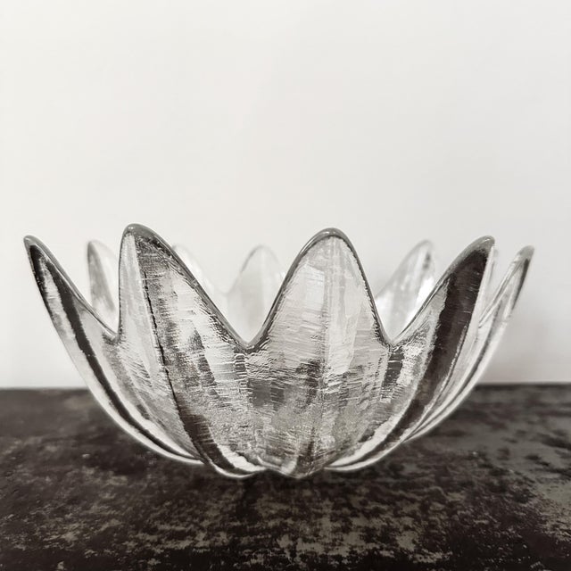 Vintage Crystal Bowl from Riedel For Sale - Image 6 of 10