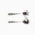 Metal Salad Servers in 830 Silver from Mylius NM, Norway, 1960s, Set of 2 For Sale - Image 7 of 7
