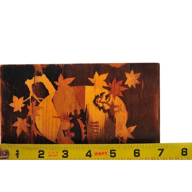 Antique Japanese Inlaid Box with Concealed Drawer For Sale - Image 9 of 9