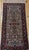1900 - 1909 Vintage Persian Sarouk Accent Rug, Hand-Knotted Wool, Allover Floral Pattern, 2x4, Ivory & Navy For Sale - Image 5 of 13