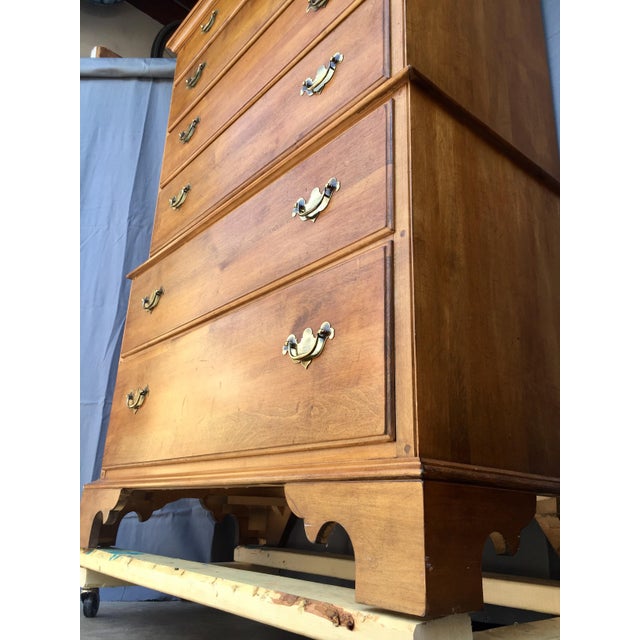 Ethan Allen Chest on Chest of Drawers, Circa. 1776 | Chairish