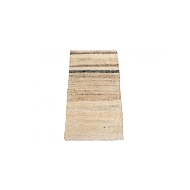 Vintage handwoven decorative kilim rug from Afyon region of Turkey. Approximately 50-60 years old. In very good condition....