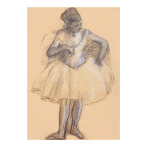 Edgar Degas Study for a Ballerina Numbered Giclee