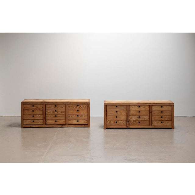 Vintage Dutch Cabinets by Ate Van Apeldoorn for Houtwerk Hattem, 1970s, Set of 2 For Sale - Image 14 of 14