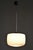 Metal Mid-Century Chandelier in Chromed and Blackened Steel, Czech, 1950s For Sale - Image 7 of 9