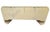 Wood Vintage 1970s Faux Goatskin Console Buffet Karl Springer Style Postmodern Credenza For Sale - Image 7 of 17