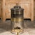 Metal Turn of the Century French Steel and Brass Coffee Bean Dispenser, circa 1900 For Sale - Image 7 of 12