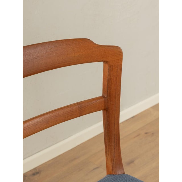 Wood Dining Room Chairs by Ole Wanscher for A. J. Iversen, 1960s, Set of 5 For Sale - Image 7 of 13
