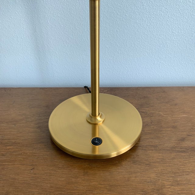 Mid-Century Modern Mid-Century Modern Poul Henningsen Table Lamp With Brass Finish For Sale - Image 3 of 5