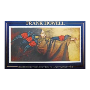 Frank Howell Poster "Lakota Messenger"bloomfield Out of Print Art