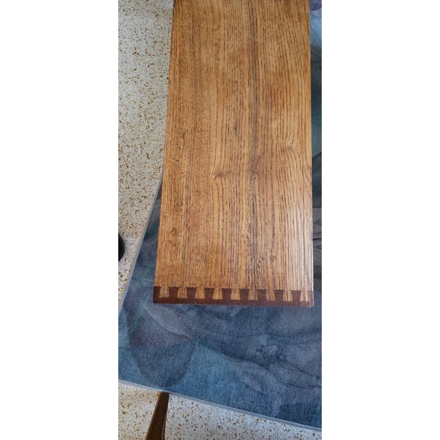 Early 20th Century Restored Oak Sideboard For Sale - Image 11 of 11