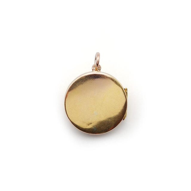Art Nouveau July Locket Pendant For Sale - Image 6 of 7