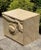 Mid 20th Century Mid 20th Century Italian Nightstand with Faux Marble Laminate For Sale - Image 5 of 12
