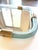 Impressive and scenographic azzure rectangular Mirror for classical and contemporary luxury interiors. Exclusive design By...